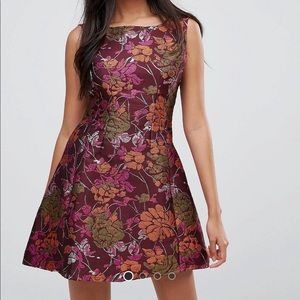 AX Paris Jacquard Skater Dress